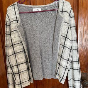 Elle Plaid Cardigan